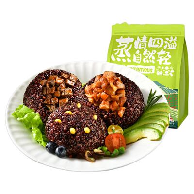 创新鸡胸肉+七色糙米饭团