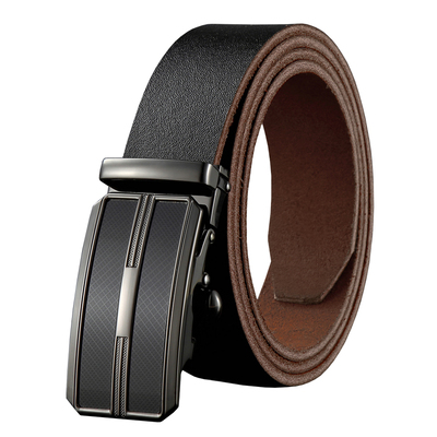 无牙无孔中青年正品自动扣皮带