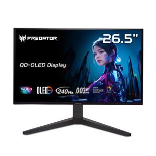 【自营】宏碁X27U W1 27寸OLED 2K显示器240Hz 0.03ms HDR G-SYNC