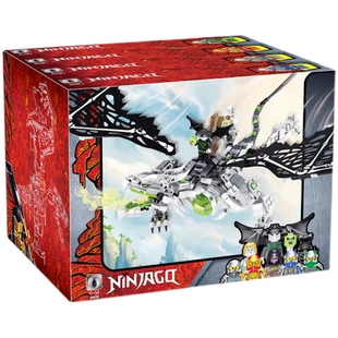 新品幻影忍者系列骷髅巫师的飞龙71721积木玩具男孩拼装益智模型