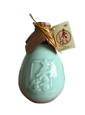 黄酒八年陈寿生酒瓷瓶金华370ml