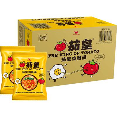 统一茄皇鸡蛋方便面116g×18袋