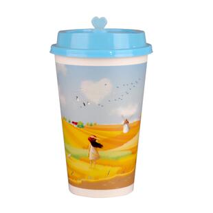2025奶茶店专用热饮杯一次性纸杯咖啡杯奶茶杯子专用商用定制logo