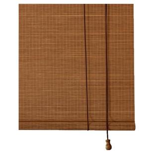 中式复古竹帘式卷帘子高端定制茶室挂帘装饰遮挡遮阳屏风隔断窗帘