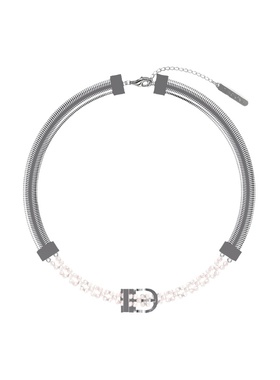 PEARLONA巴洛克珍珠皮带扣女项链