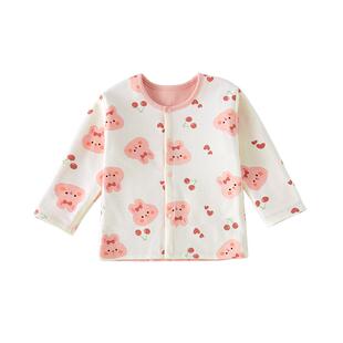 女童外套春秋款宝宝纯棉双层上衣儿童开衫薄款2026春装婴儿外套
