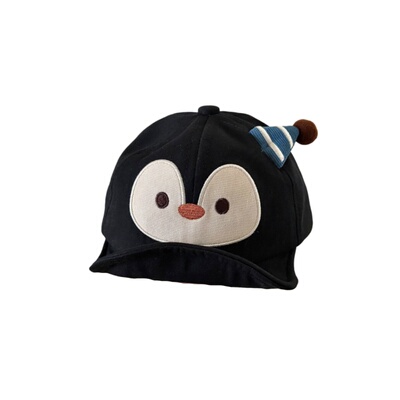 一岁宝宝遮阳帽可爱卡通鸭舌棒球