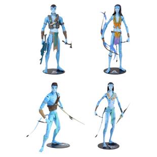 麦克法兰电影阿凡达1 水之道2 杰克 涅提妮 可动手办模型摆件现货