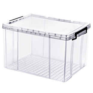衣服收纳箱透明塑料储物箱特大号收纳盒箱子整理箱玩具被子储物盒