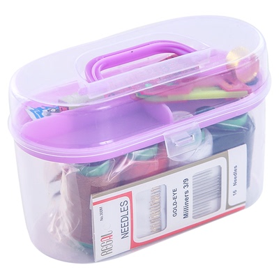 高档针线盒套装家用便携手缝衣服