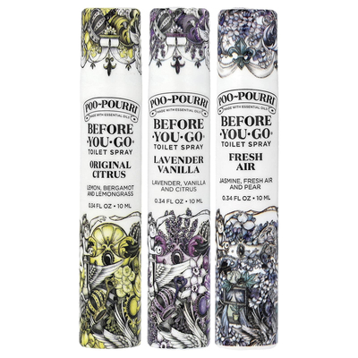 Poo-Pourri随身携带厕所香水喷雾套装便前喷洒防异味差旅随身带