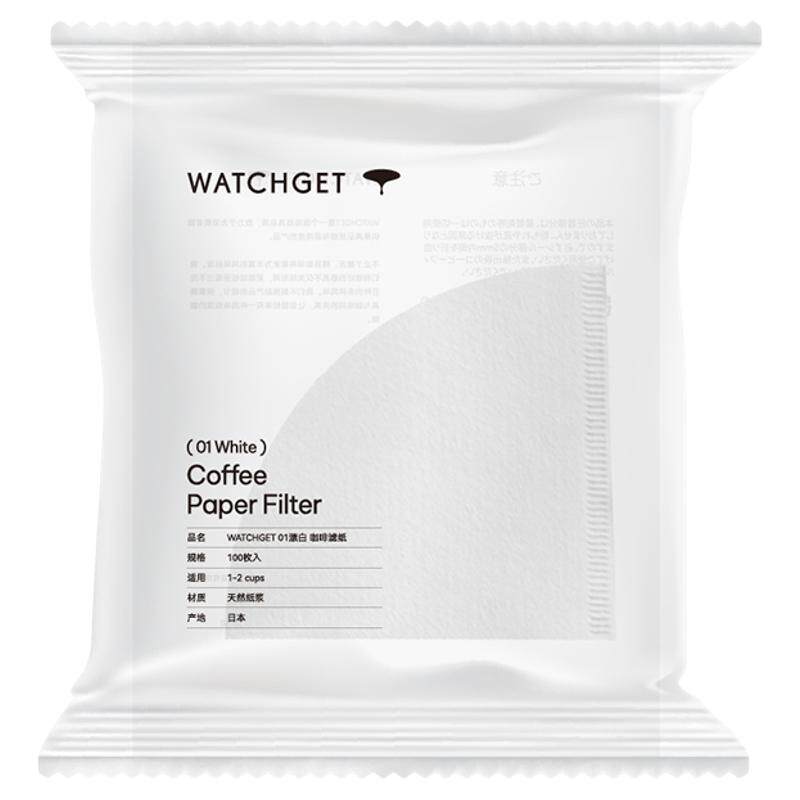 watchget咖啡滤纸100张滴漏式
