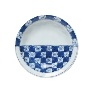 波佐见烧日本进口盘子高级感陶瓷深盘家用菜盘日式新款餐具餐盘