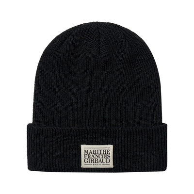 MARITHE经典LOGO毛线帽