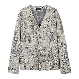 The Last Redemption王一博同款男女岩脉羊毛开衫301460