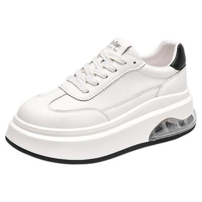 Lee Cooper时尚板鞋女2026新款春季增高气垫百搭小白鞋运动休闲鞋