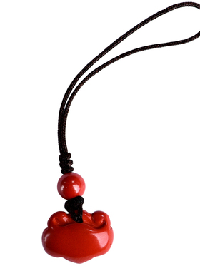 朱砂如意手机链挂绳挂件古风吊坠