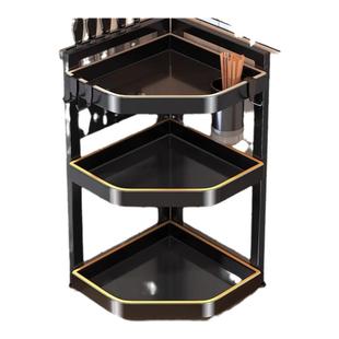 厨房多功能置物架台面墙角转角三角形调料品调味料收纳架子