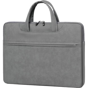 手提电脑包15.6寸单肩男适用于华为matebook14苹果macbook air13pro16联想小新女戴尔15华硕惠普内胆笔记本包