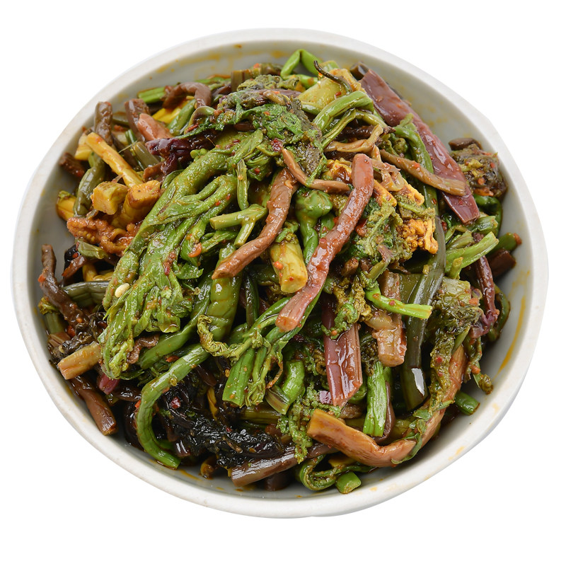 东北山野菜咸菜微辣长白山特产即食泡菜下饭菜袋装开胃菜酱菜蕨菜