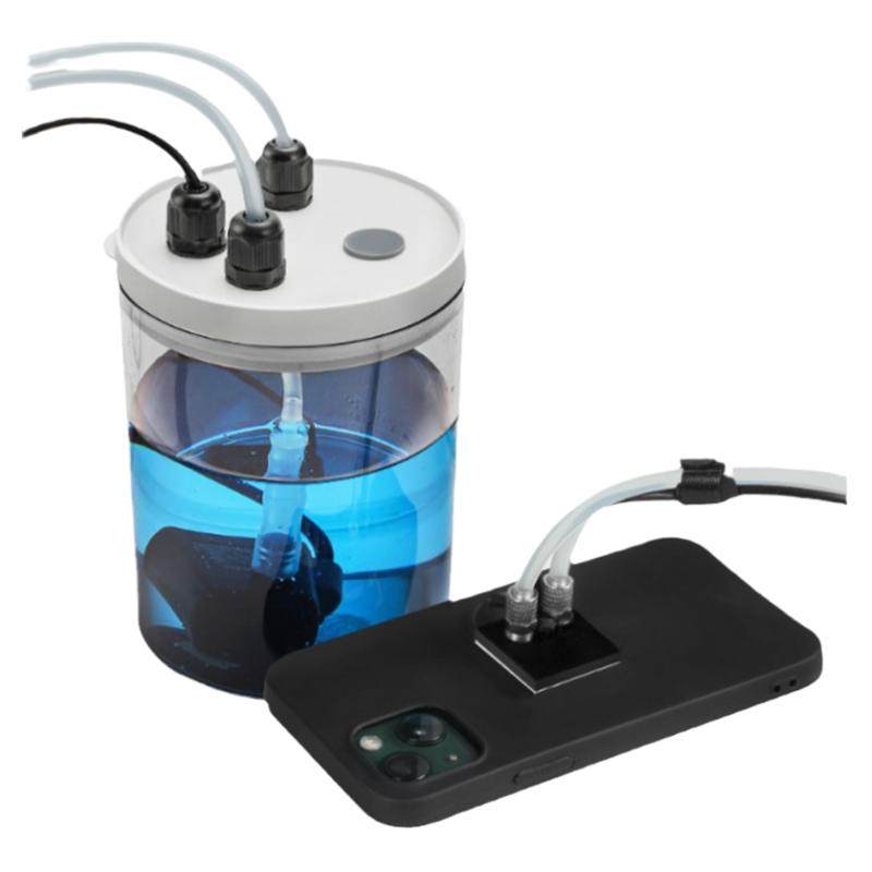 手机水冷散热器直播专用苹果手机降温神器静音适用吃鸡王者游戏