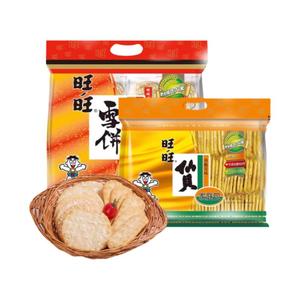 旺旺雪饼仙贝520g大米饼