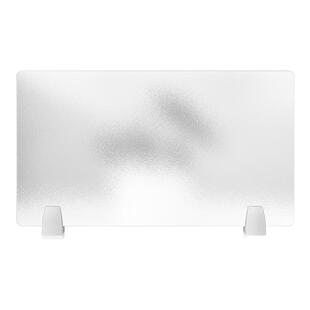 办公桌面屏风挡板磨砂透明隔板尺寸支持定做书桌课桌办公桌分隔板