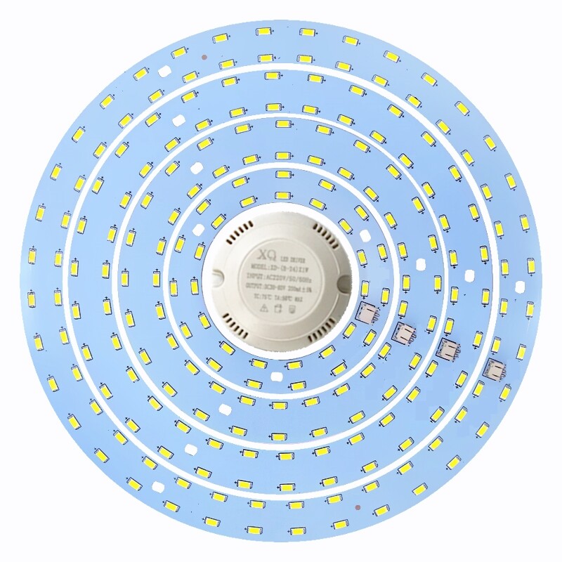 led圆形高亮吸顶灯灯芯模组边驱