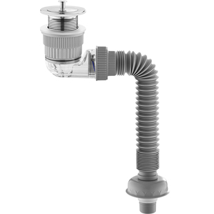 不锈钢拖把池下水器洗衣池大理石盆拖布池墙排侧排防臭下水管配件