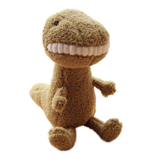 微笑大牙小猪公仔娃娃恐龙毛绒玩具可爱丑萌玩偶睡觉抱枕女生床上