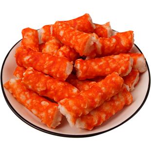冷冻虾棒蟹棒纯素素食海鲜食材火锅素肉佛家火锅安兴食品台湾风味