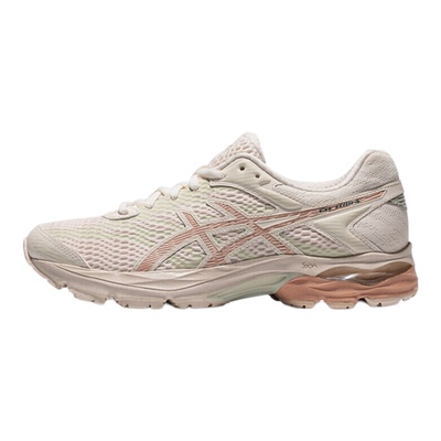 Asics/亚瑟士正品GEL-FLUX 4女子复古透气低帮跑步鞋1012A523-106