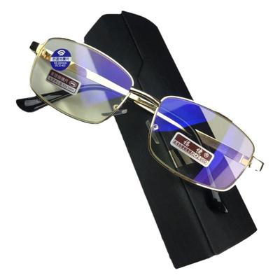 高清老花镜抗疲劳水晶玻璃耐磨