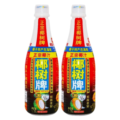 正宗椰树椰汁1.25L*6瓶整箱