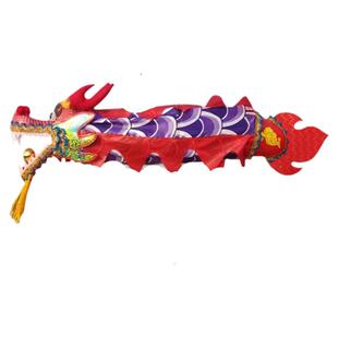 舞龙道具单人手举龙儿童学生成人舞蹈龙的传人表演道具单人群舞龙