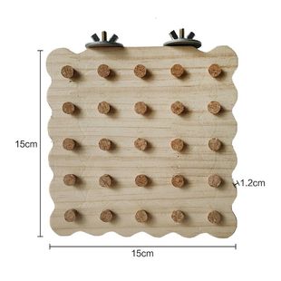 鹦鹉站台发泄木塞玩具拔凤用具虎皮杆批发站牡丹塞玩具鸟玄专用
