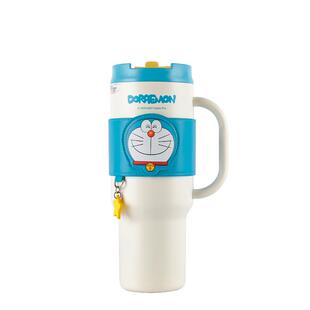 杯具熊巨无霸吸管保温杯高颜值大容量车载水杯冰霸双饮杯子女新款