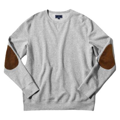 艾比路保暖抓绒美式圆领卫衣