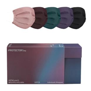 香港代购Protector Daily impression秋冬印象色系列透气彩色口罩