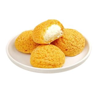 爆浆奶油夹心泡芙流心面包网红冰淇淋蛋糕休闲零食学生宿舍糕点