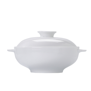 景德镇官方陶瓷品锅大容量汤碗高温白瓷餐具合集单个家用煲汤盅