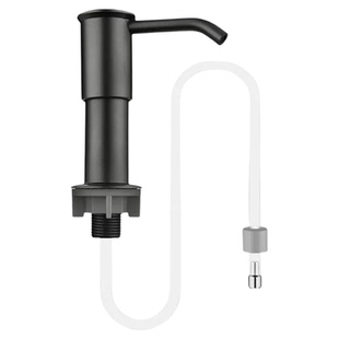 不锈钢洗洁精水槽皂液器延长器水池皂液器洗涤灵按压器按压式好用