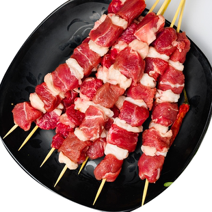 羊肉串烧烤食材半成品羊肉串半成品烤串烧烤肉串烤肉食材非内蒙古