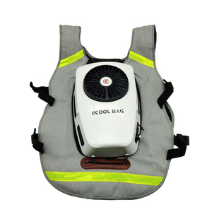 ECOOLBAG空调服男款压缩机制冷降温背心衣服马甲工作服穿戴式防暑