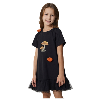 qimoo淇木女童短袖连衣裙