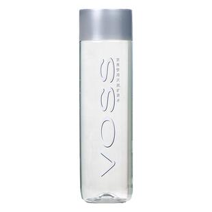VOSS芙丝矿泉水375ml*24瓶天然弱碱性饮用水整箱挪威进口气泡水