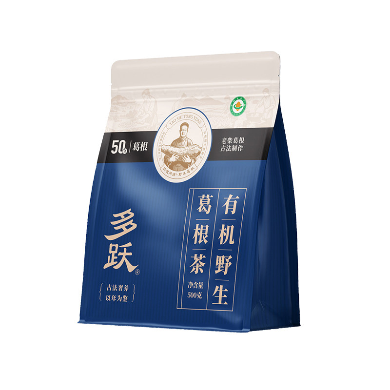 多跃特级有机野生500g葛根茶