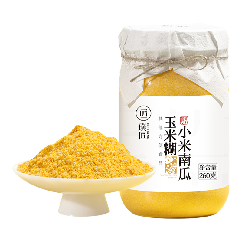璞匠山药南瓜玉米糊即食小米粥