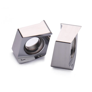 特固克4NKT060308R铣刀片双面R0.8方肩刀粒4NKT刀盘刀杆/快进给铝