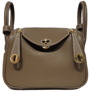 手工蜡线林迪mini进口头层牛皮手缝迷你琳迪单肩手提斜挎女包